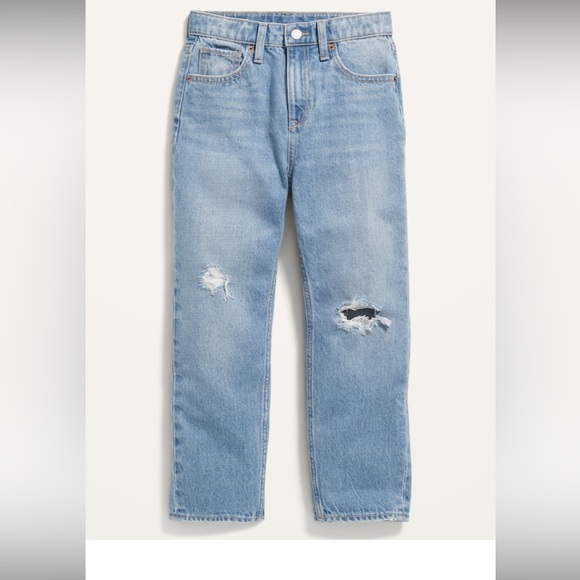 NWT Old Navy Slouchy Jeans Size 16 Plus Girls or 8 Women’s - Picture 2 of 8